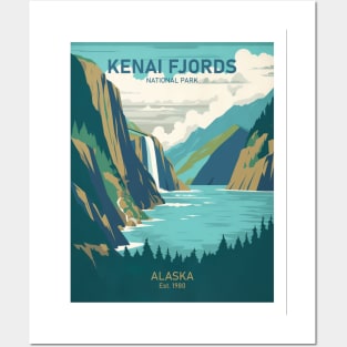 KENAI FJORDS NATIONAL PARK Posters and Art